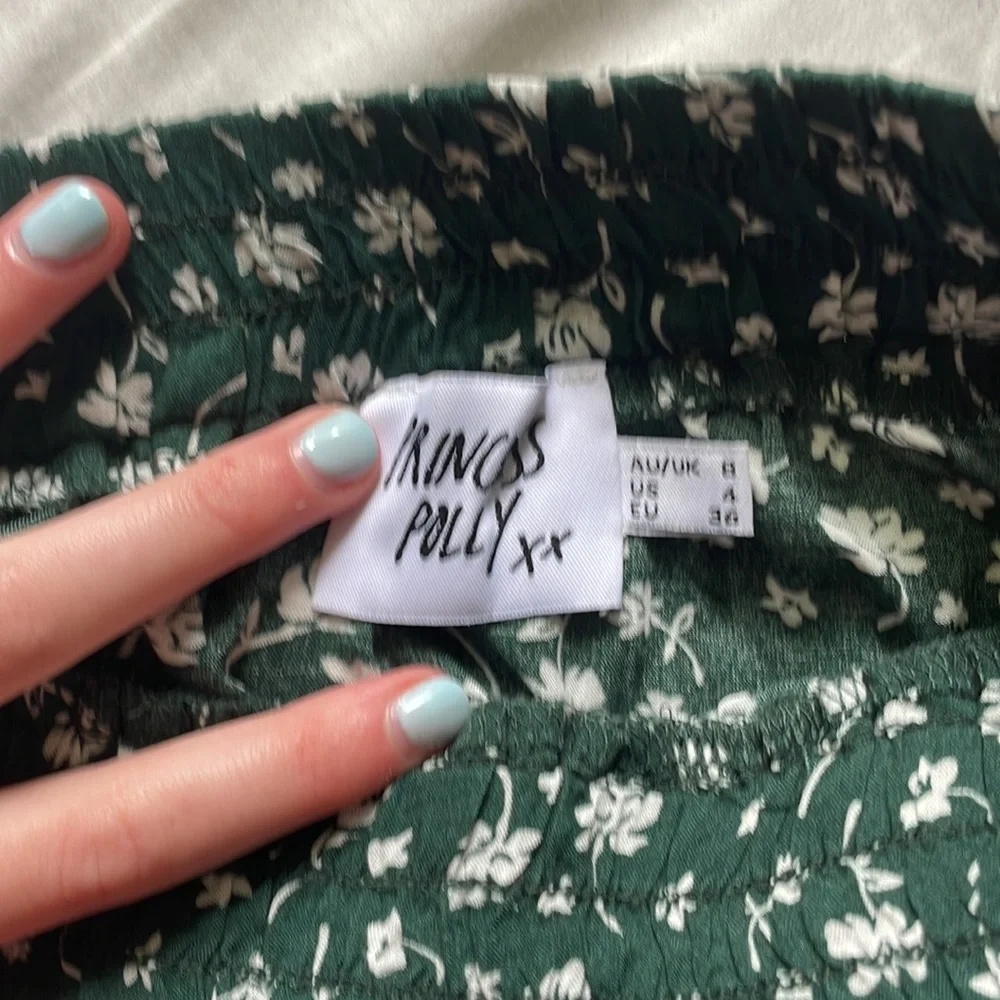 Green Princess Polly Mini Skirt - Picture 3 of 3